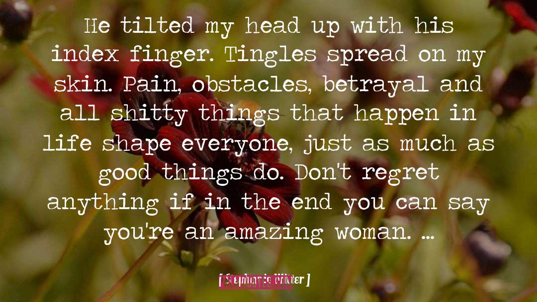 Tingles quotes by Stephanie Witter