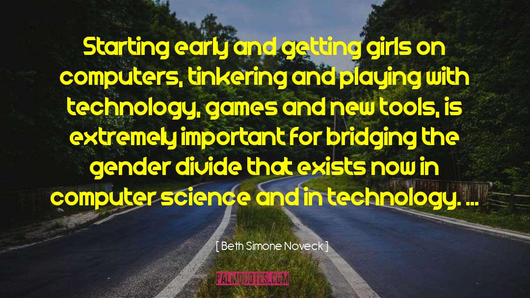 Tinkering quotes by Beth Simone Noveck