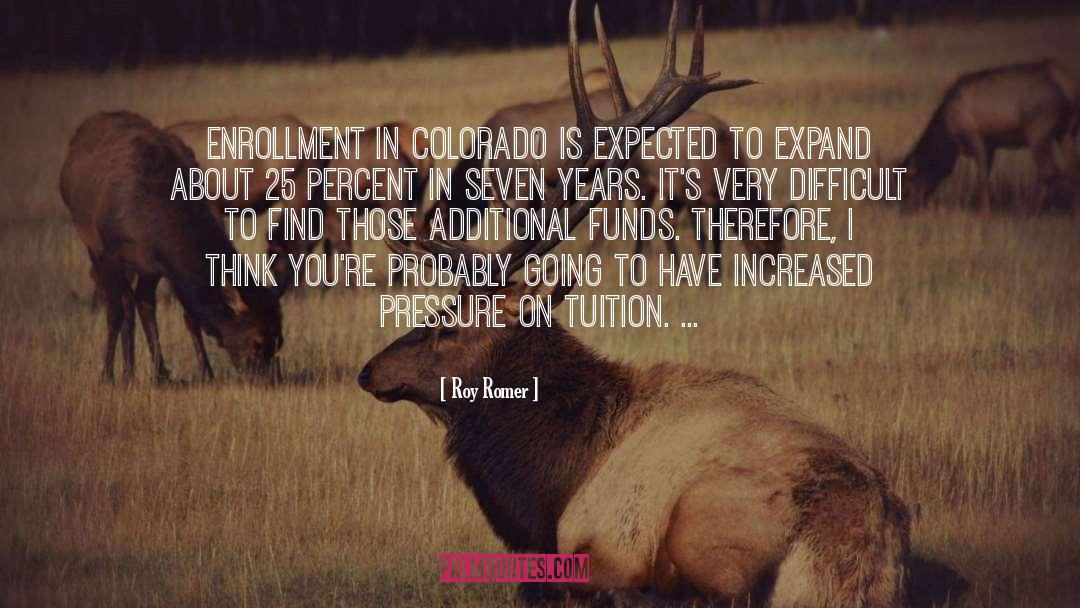 Tinseltown Colorado quotes by Roy Romer
