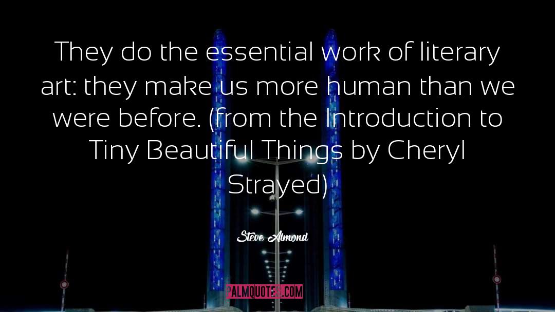 Tiny Beautiful Things quotes by Steve Almond