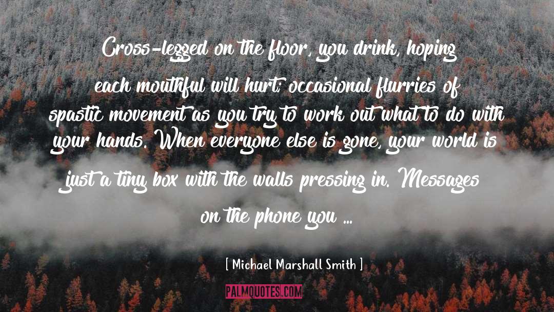 Tiny Box quotes by Michael Marshall Smith