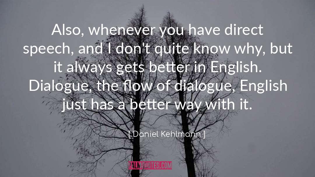 Tiongkok In English quotes by Daniel Kehlmann
