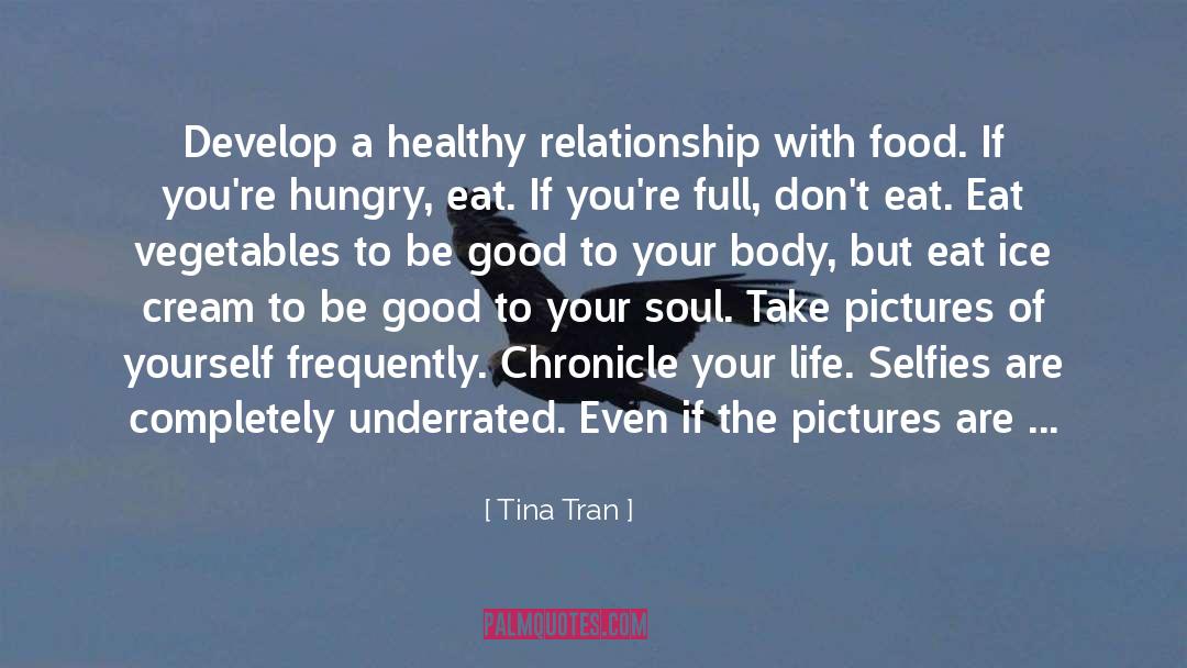 Tips For A Healthy Lifestyle quotes by Tina Tran