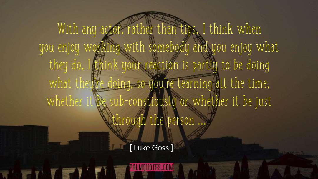 Tips quotes by Luke Goss