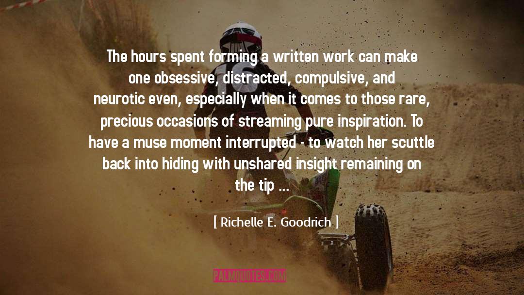 Tiptoe quotes by Richelle E. Goodrich