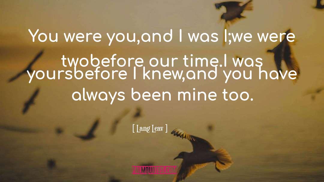 Tiquan Lang quotes by Lang Leav