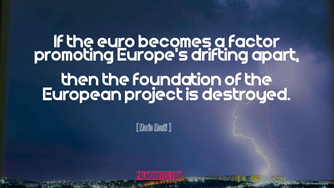 Tirage Euro quotes by Mario Monti