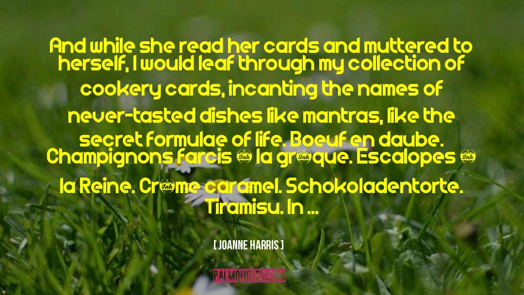 Tiramisu quotes by Joanne Harris