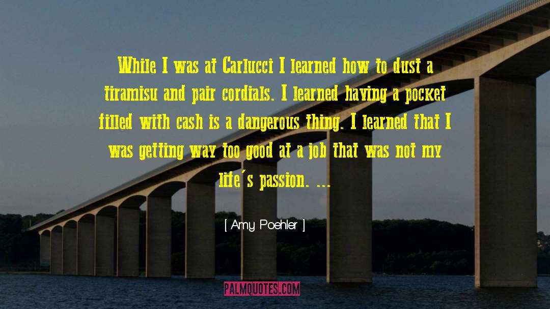 Tiramisu quotes by Amy Poehler