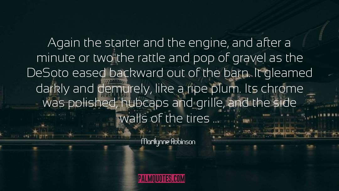 Tires quotes by Marilynne Robinson