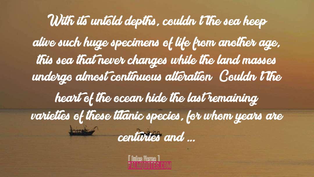 Titanic quotes by Jules Verne