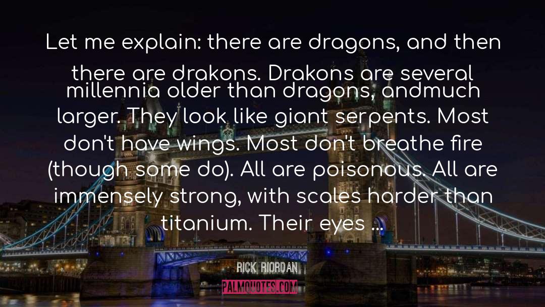 Titanium quotes by Rick Riordan