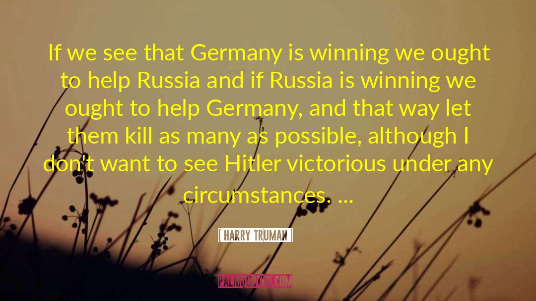 Titanomachy War quotes by Harry Truman