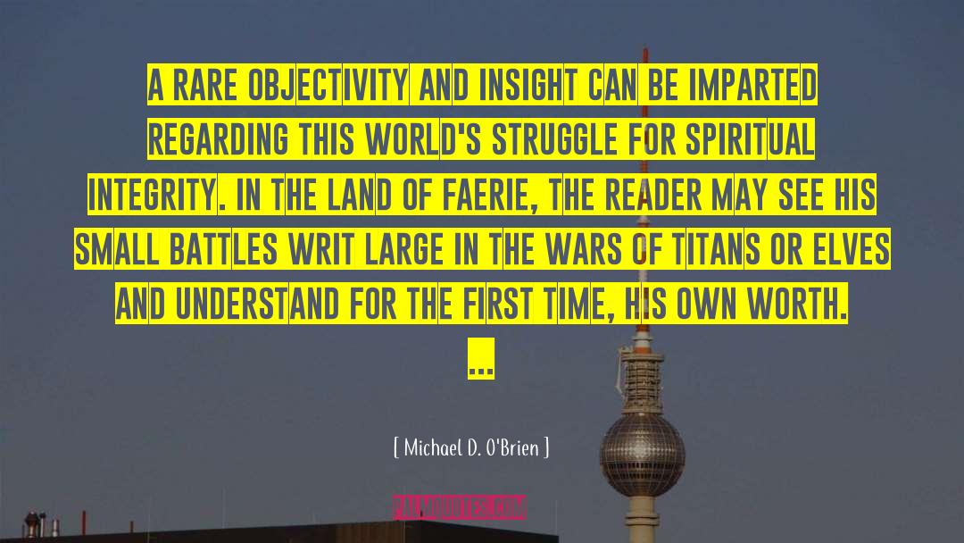 Titans quotes by Michael D. O'Brien