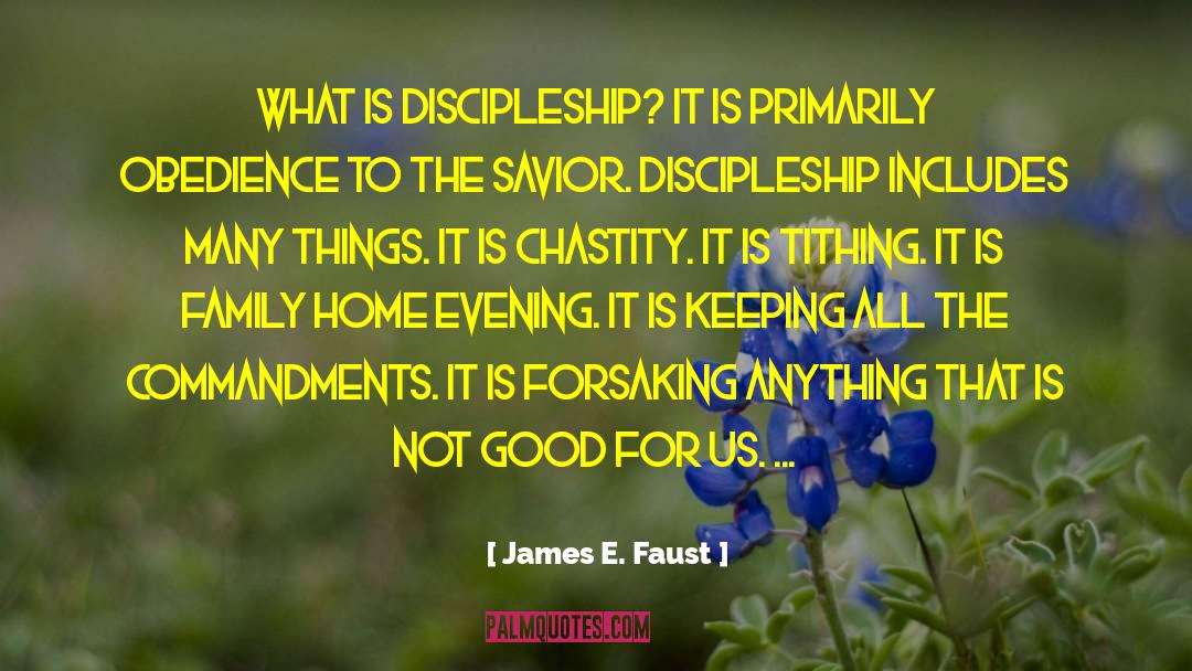 Tithing quotes by James E. Faust
