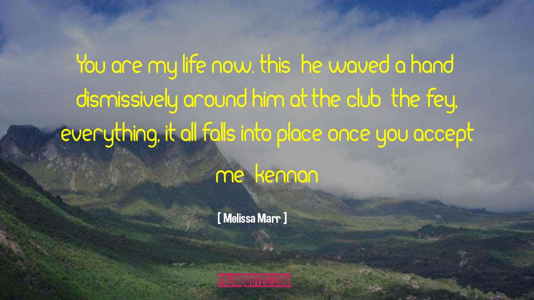 Titillations Club quotes by Melissa Marr