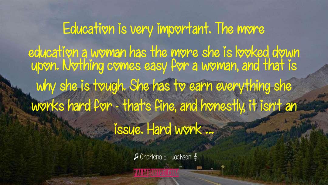 Title Ix Inspirational quotes by Charlena E.  Jackson