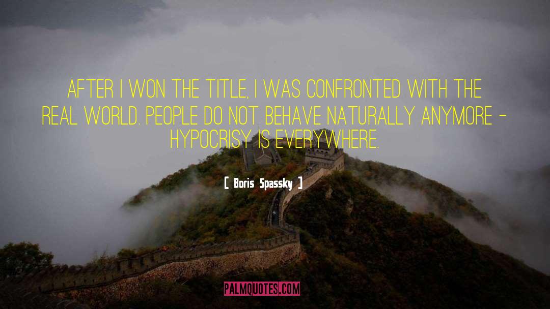Titles quotes by Boris Spassky