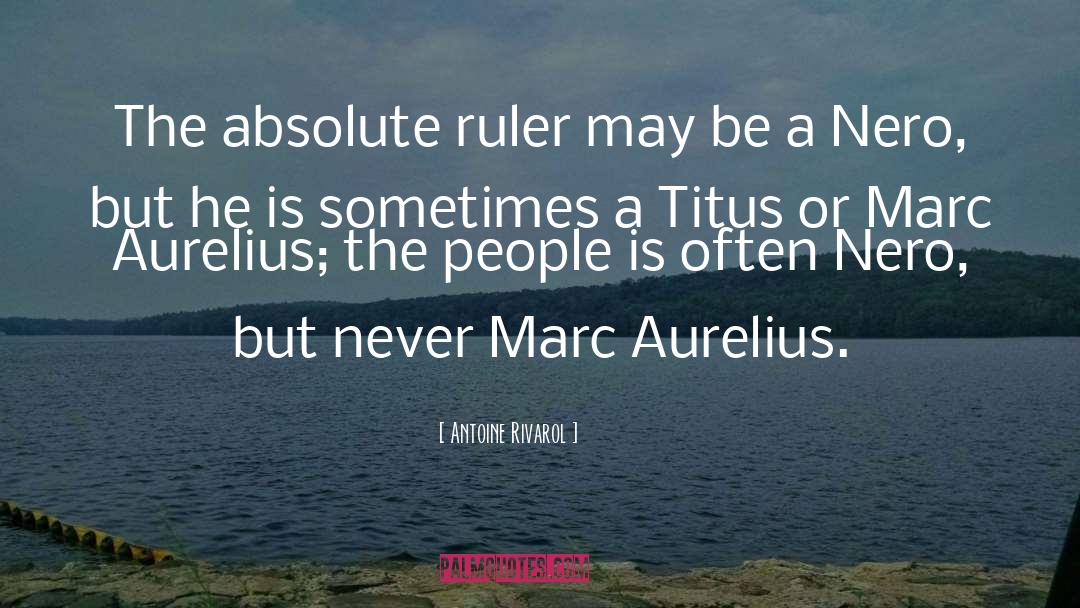 Titus quotes by Antoine Rivarol