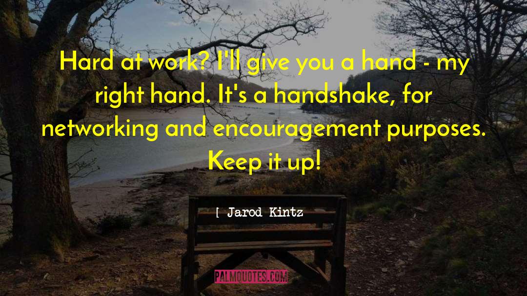 Tls Handshake quotes by Jarod Kintz