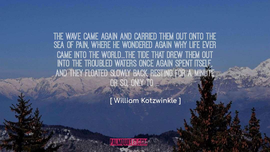 To A Troubled Friend quotes by William Kotzwinkle