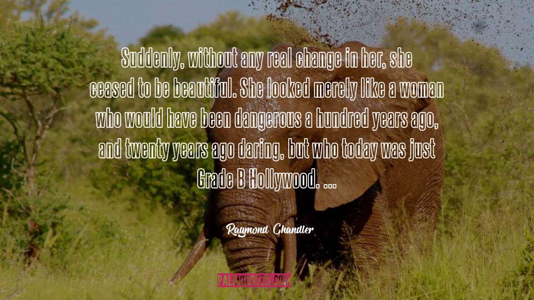 To Be Beautiful quotes by Raymond Chandler