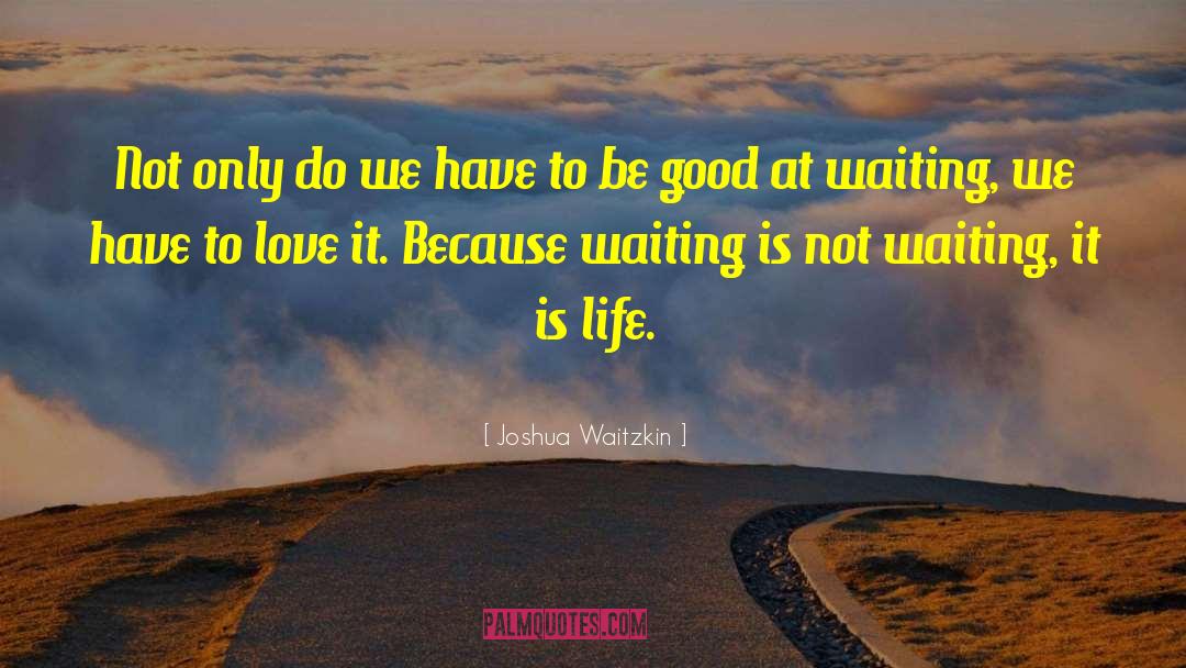 To Be Good quotes by Joshua Waitzkin
