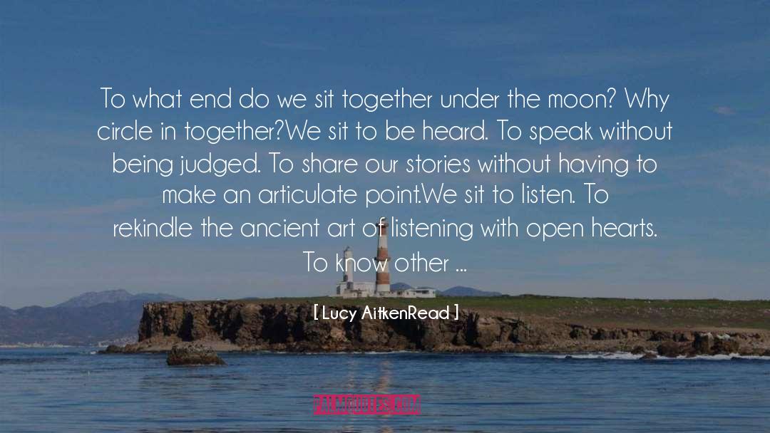To Be Heard quotes by Lucy AitkenRead