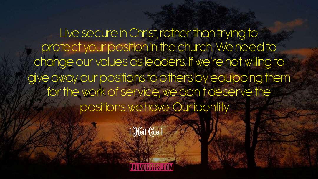 To Be In Christ quotes by Neil Cole