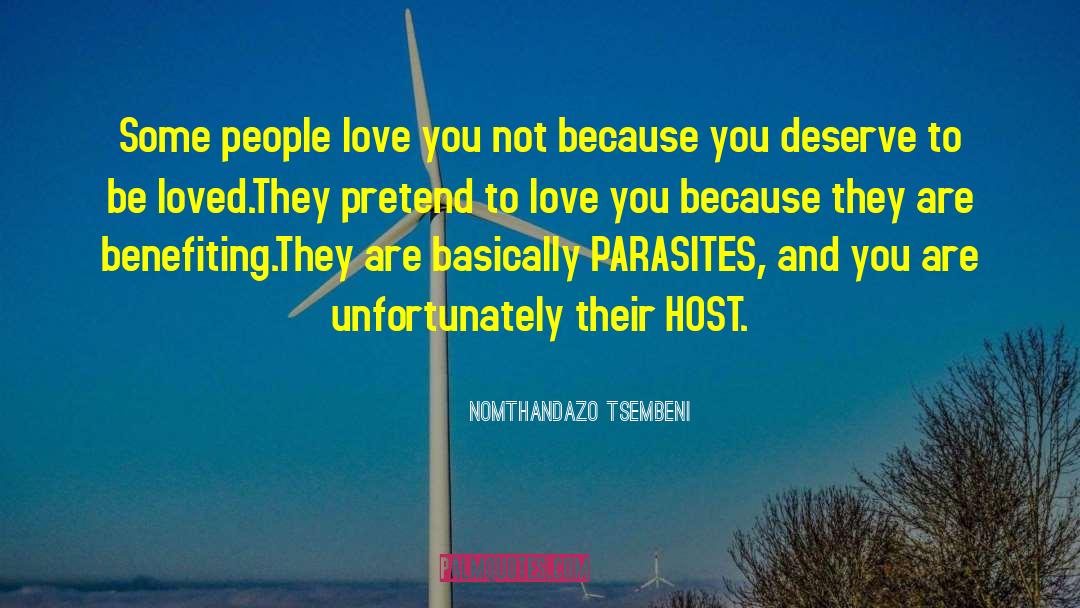 To Be Loved quotes by Nomthandazo Tsembeni