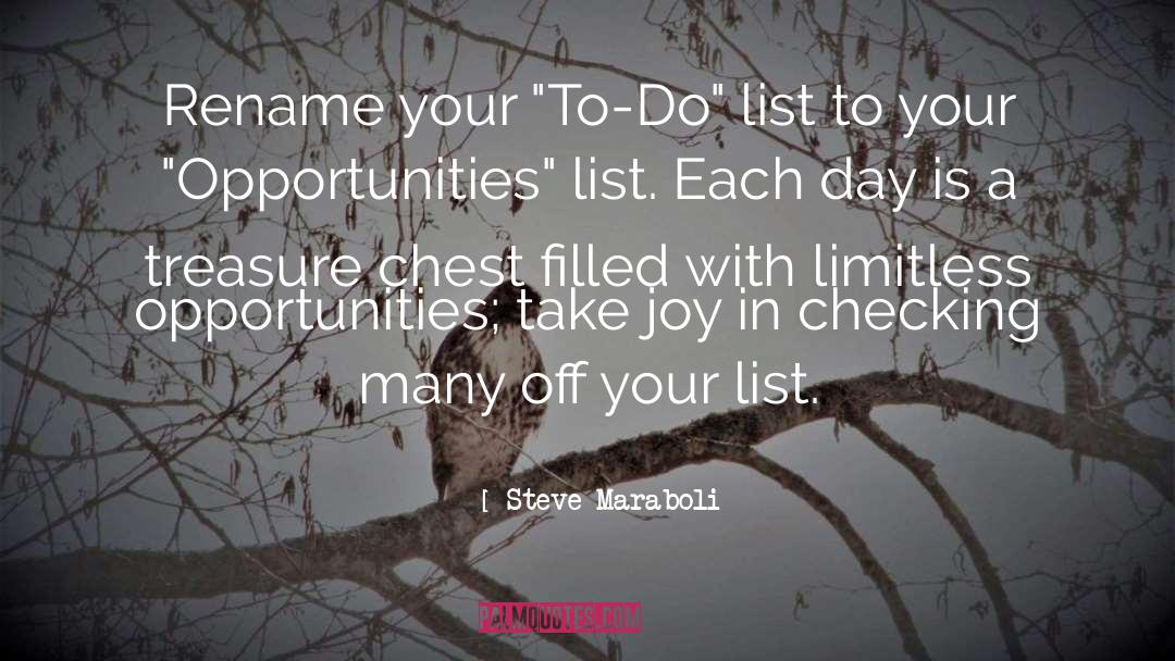 To Do List quotes by Steve Maraboli