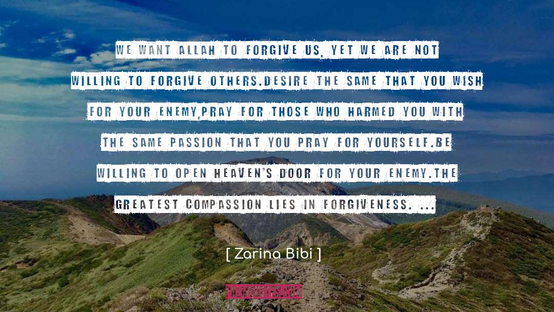 To Forgive quotes by Zarina Bibi