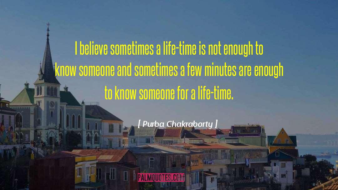 To Know Someone quotes by Purba Chakraborty