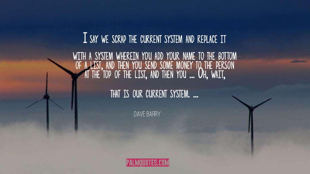 To Name quotes by Dave Barry