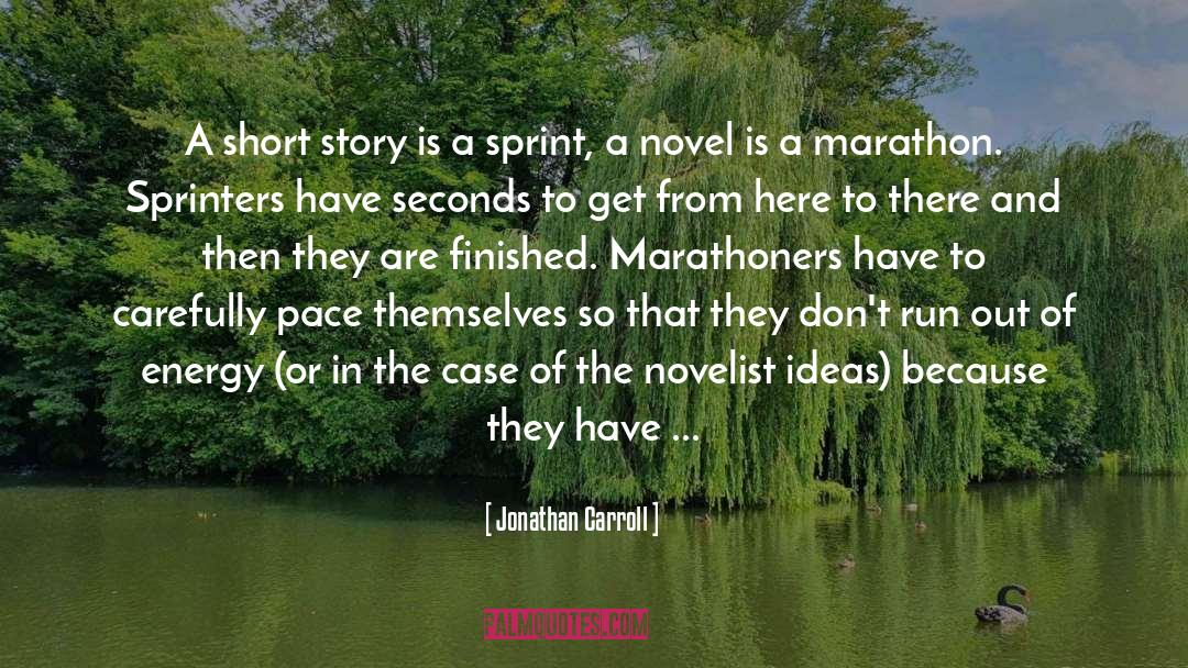 To Run To quotes by Jonathan Carroll