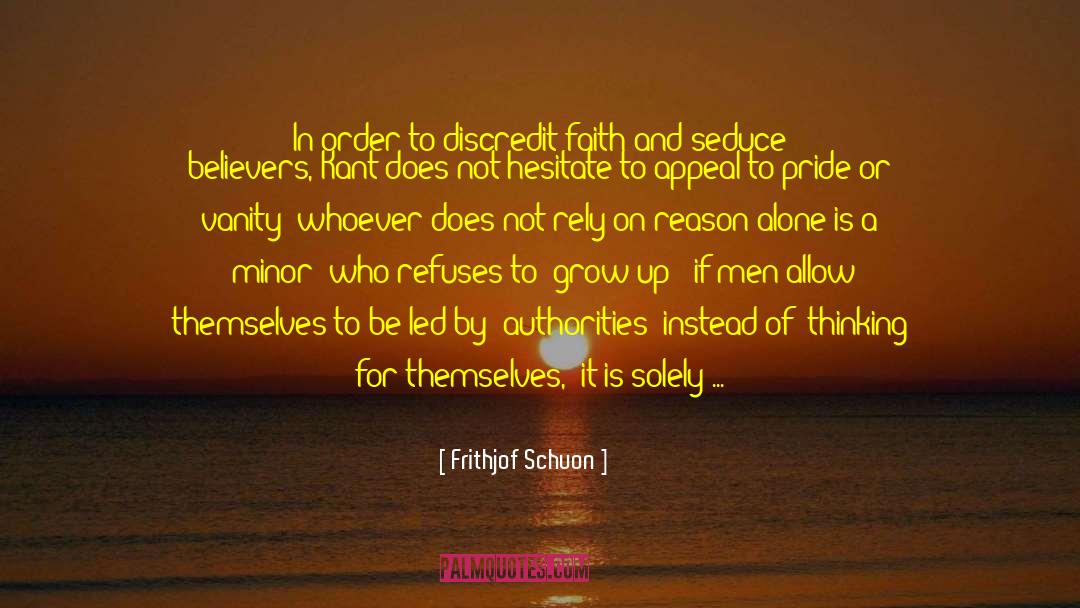 To Seduce A Sinner quotes by Frithjof Schuon