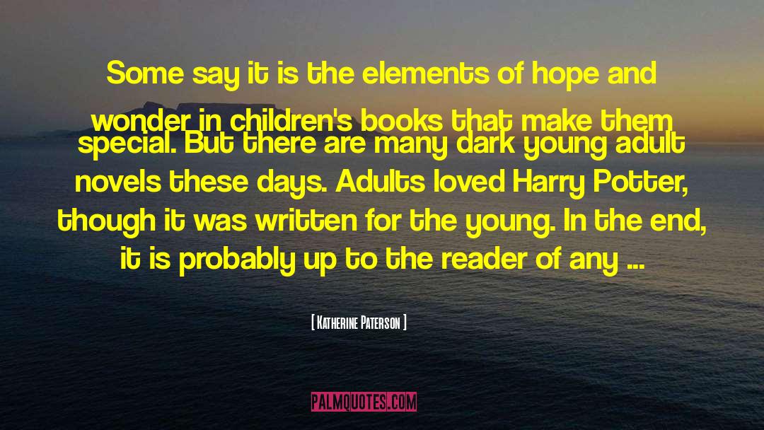 To The Reader quotes by Katherine Paterson