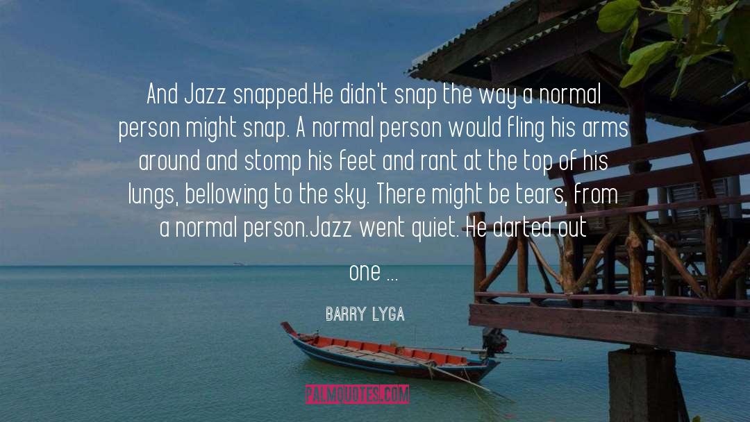 To The Sky quotes by Barry Lyga