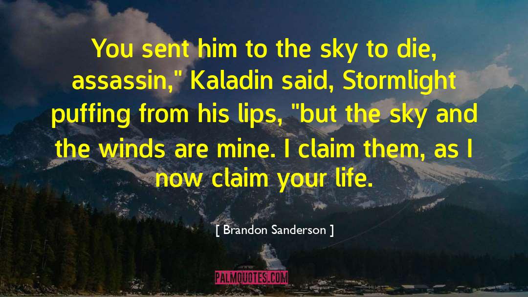 To The Sky quotes by Brandon Sanderson