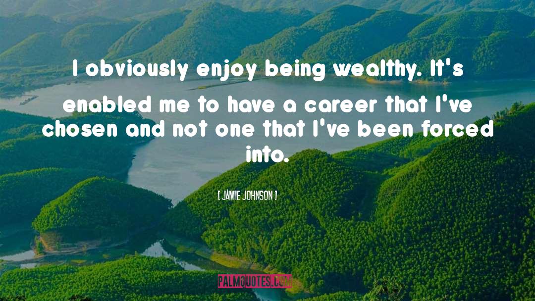 To Wealthy quotes by Jamie Johnson