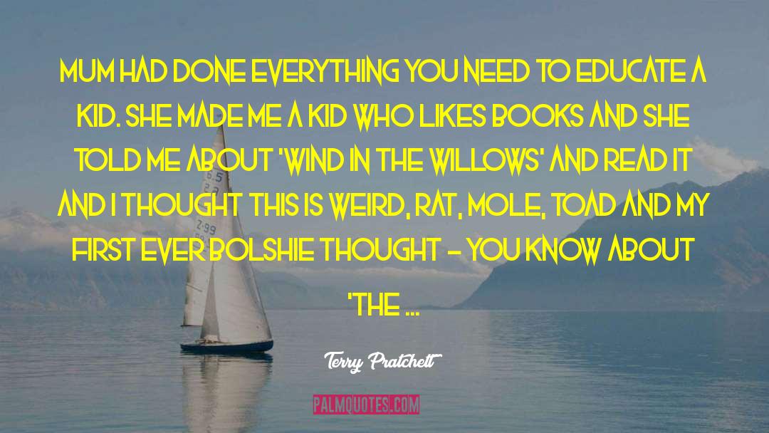 Toads quotes by Terry Pratchett
