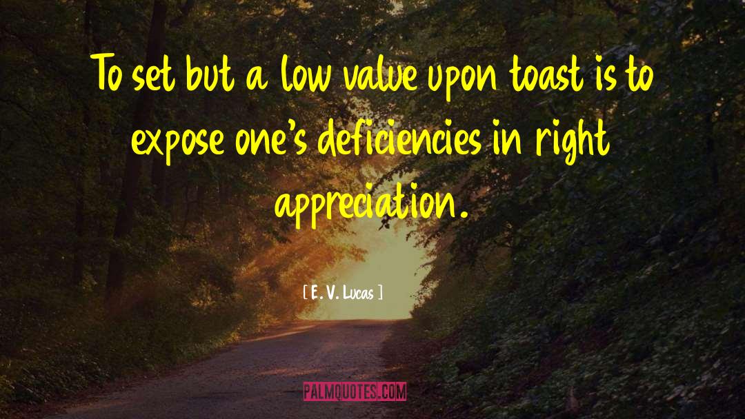 Toasts quotes by E. V. Lucas