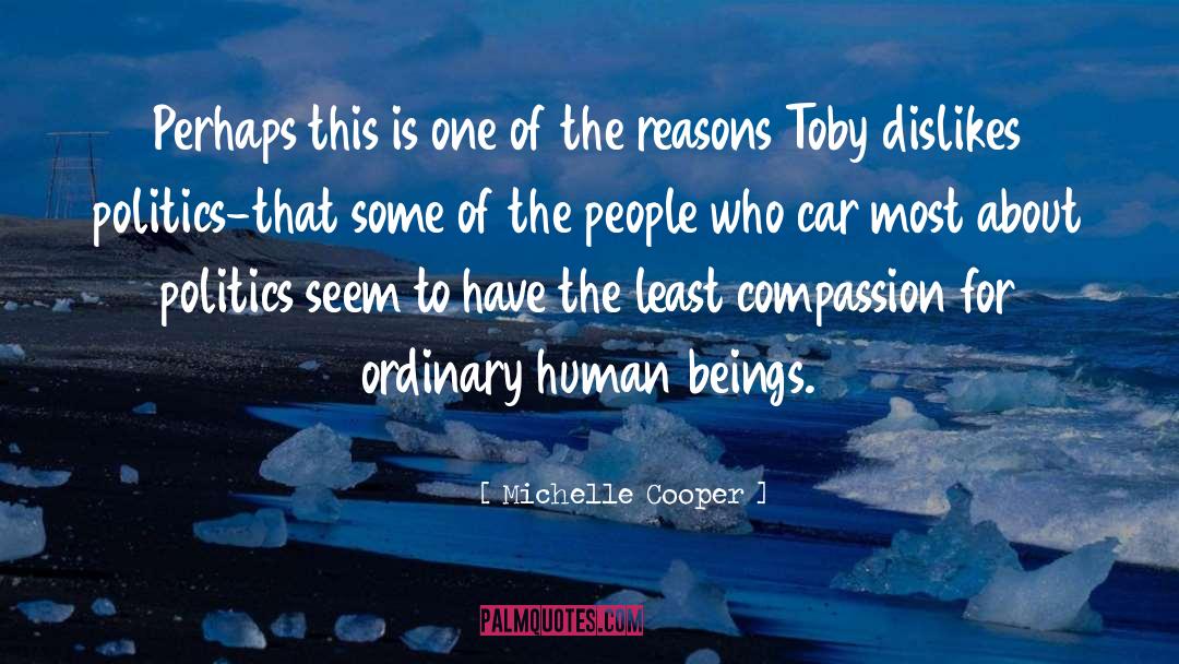 Toby quotes by Michelle Cooper