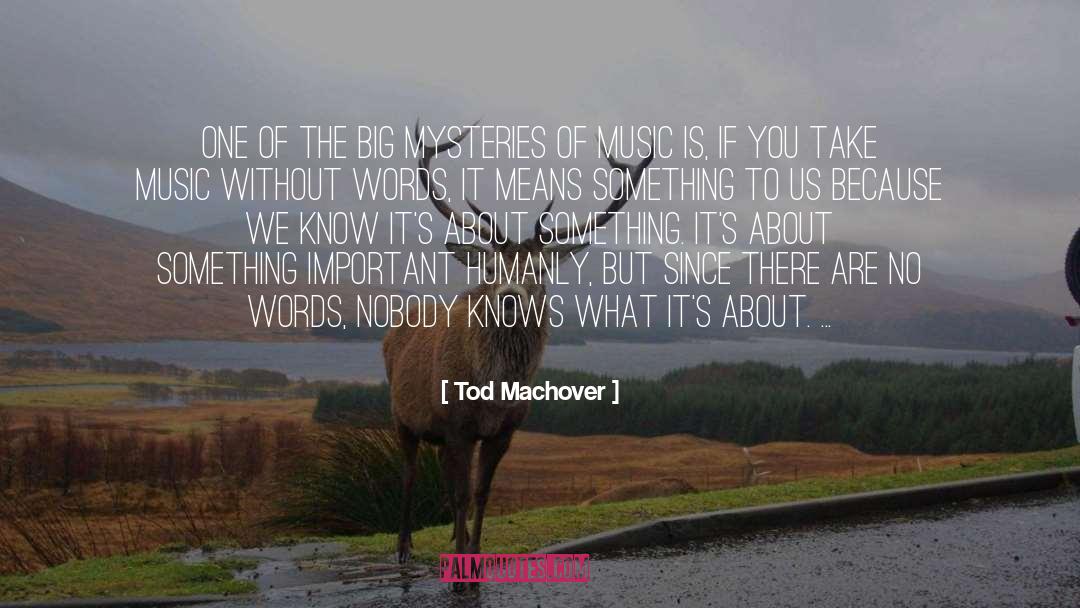 Tod quotes by Tod Machover