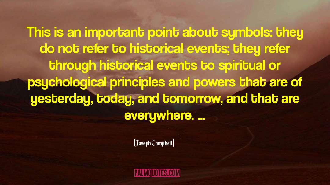 Today And Tomorrow quotes by Joseph Campbell