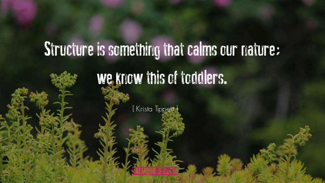 Toddlers quotes by Krista Tippett