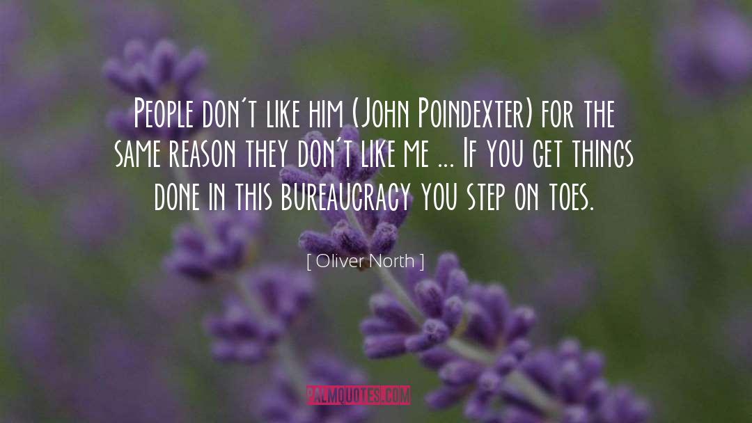 Toes quotes by Oliver North