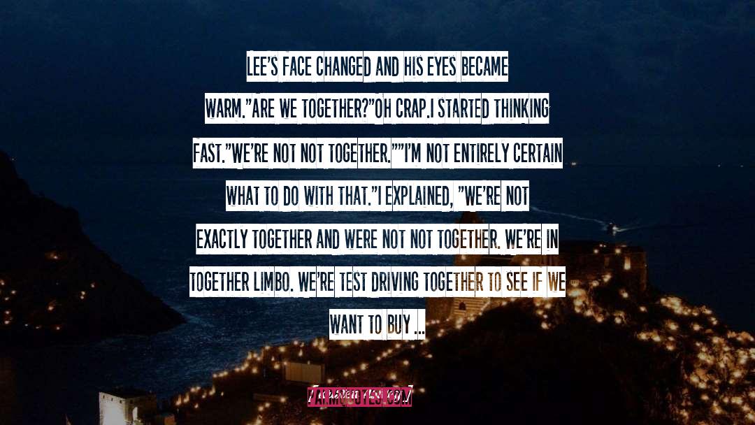Together Limbo quotes by Kristen Ashley