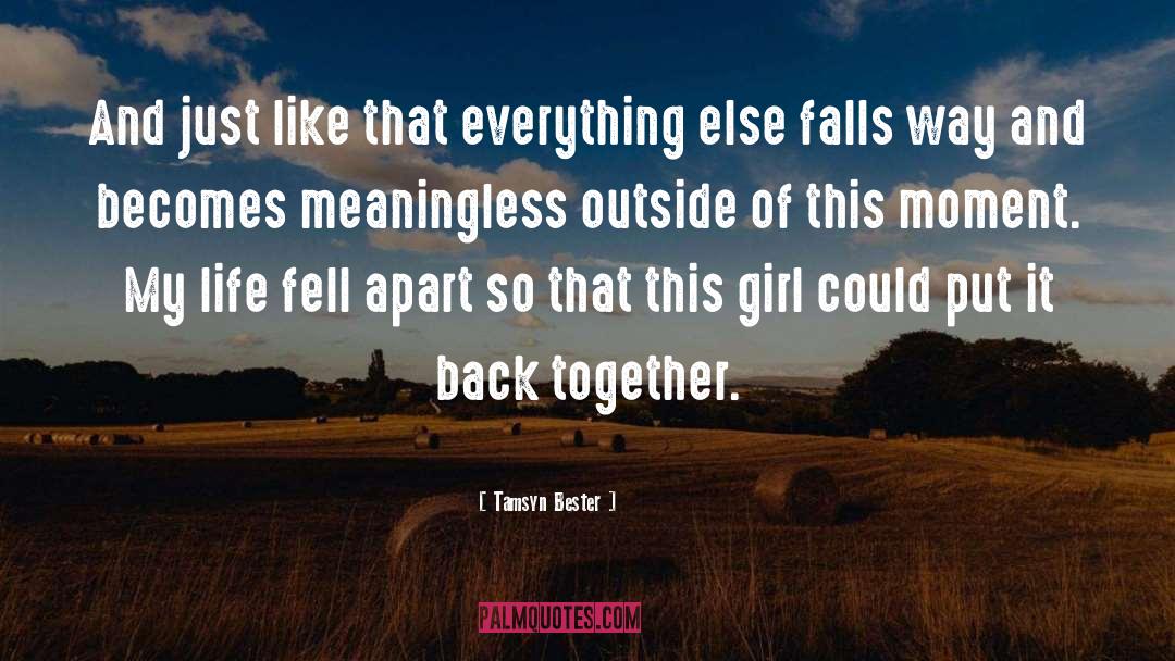 Together Love quotes by Tamsyn Bester