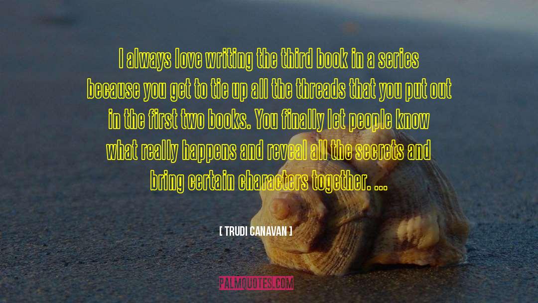 Together Love quotes by Trudi Canavan